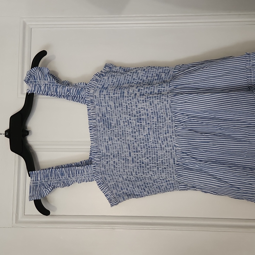NWT J. Crew Factory Smocked Midi Dress